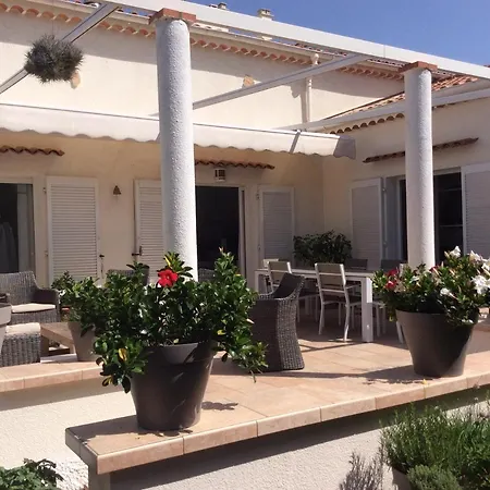 וילה Le Cabanon Cap D 80 M De La אנטיב